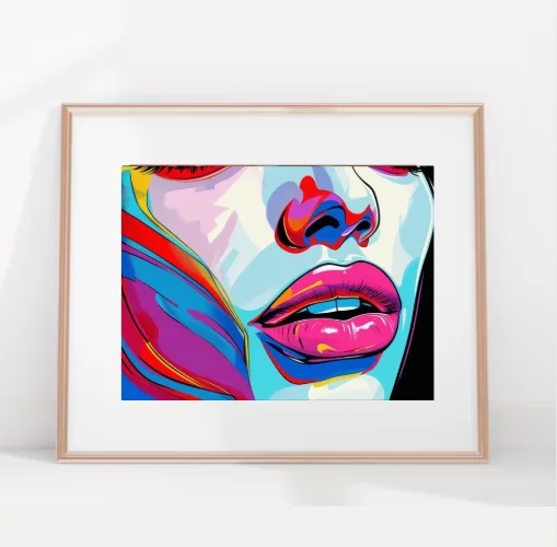 Lips Of Colour Wall Art product image (2)