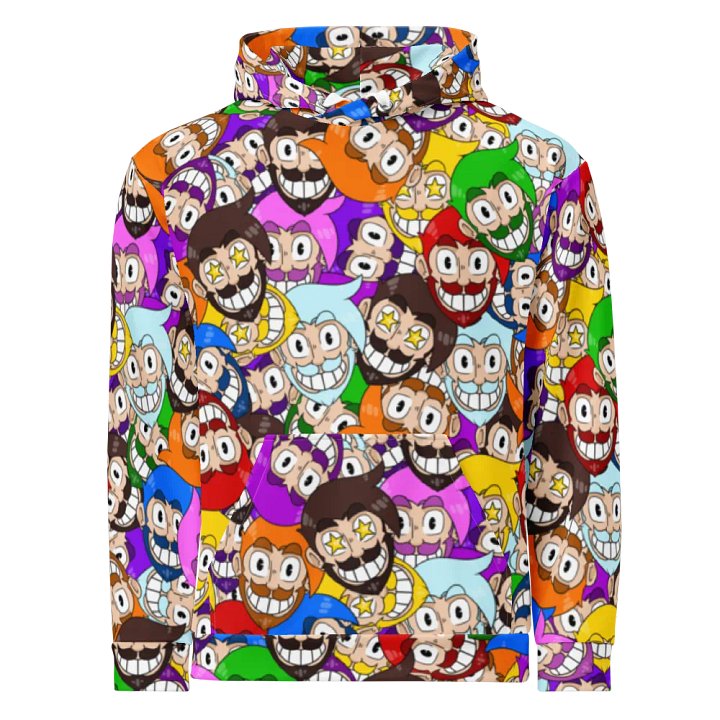 The Faces (All-ver Print Hoodie) product image (1)