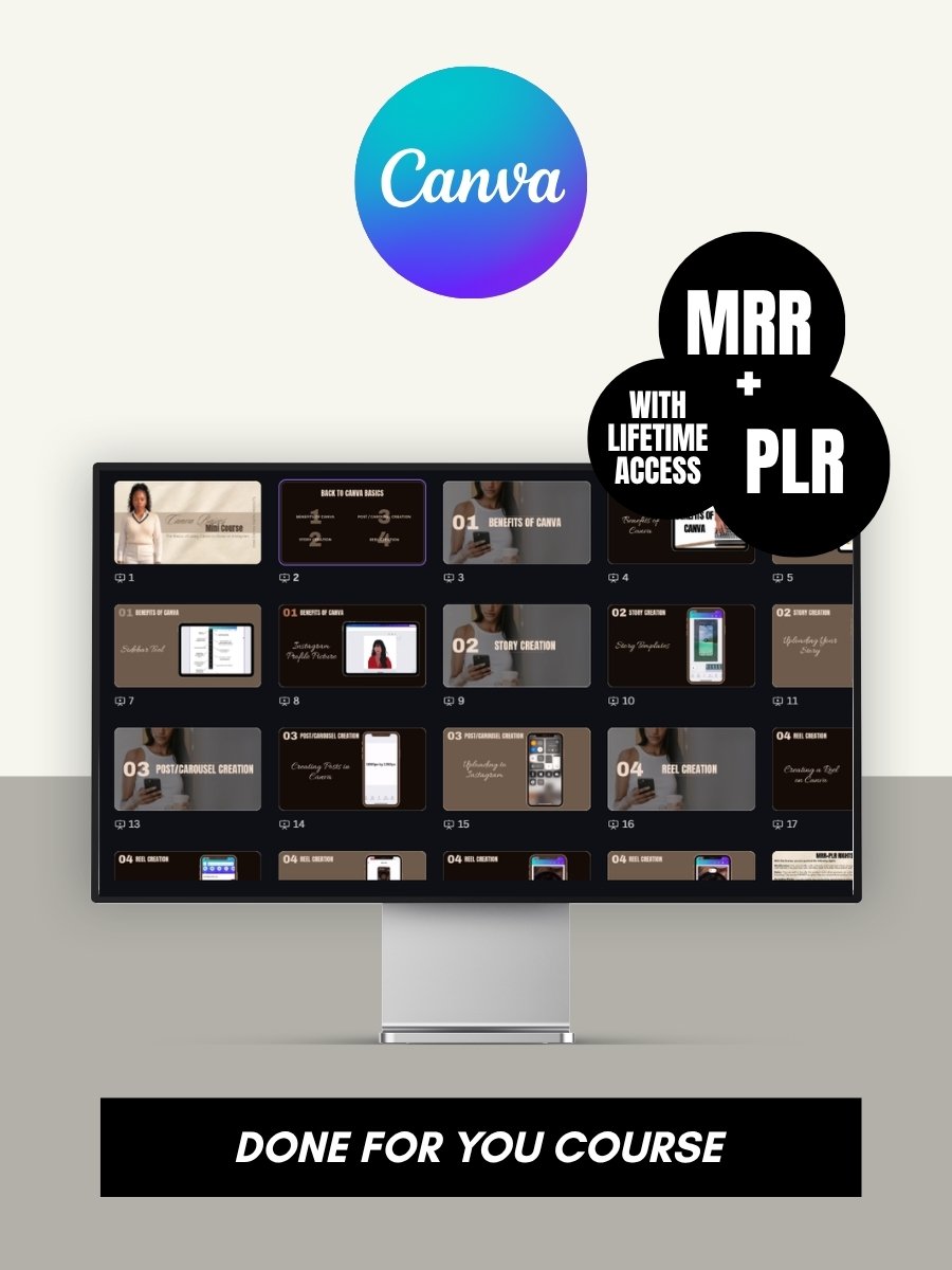 Canva Basics MINI Course product image (2)