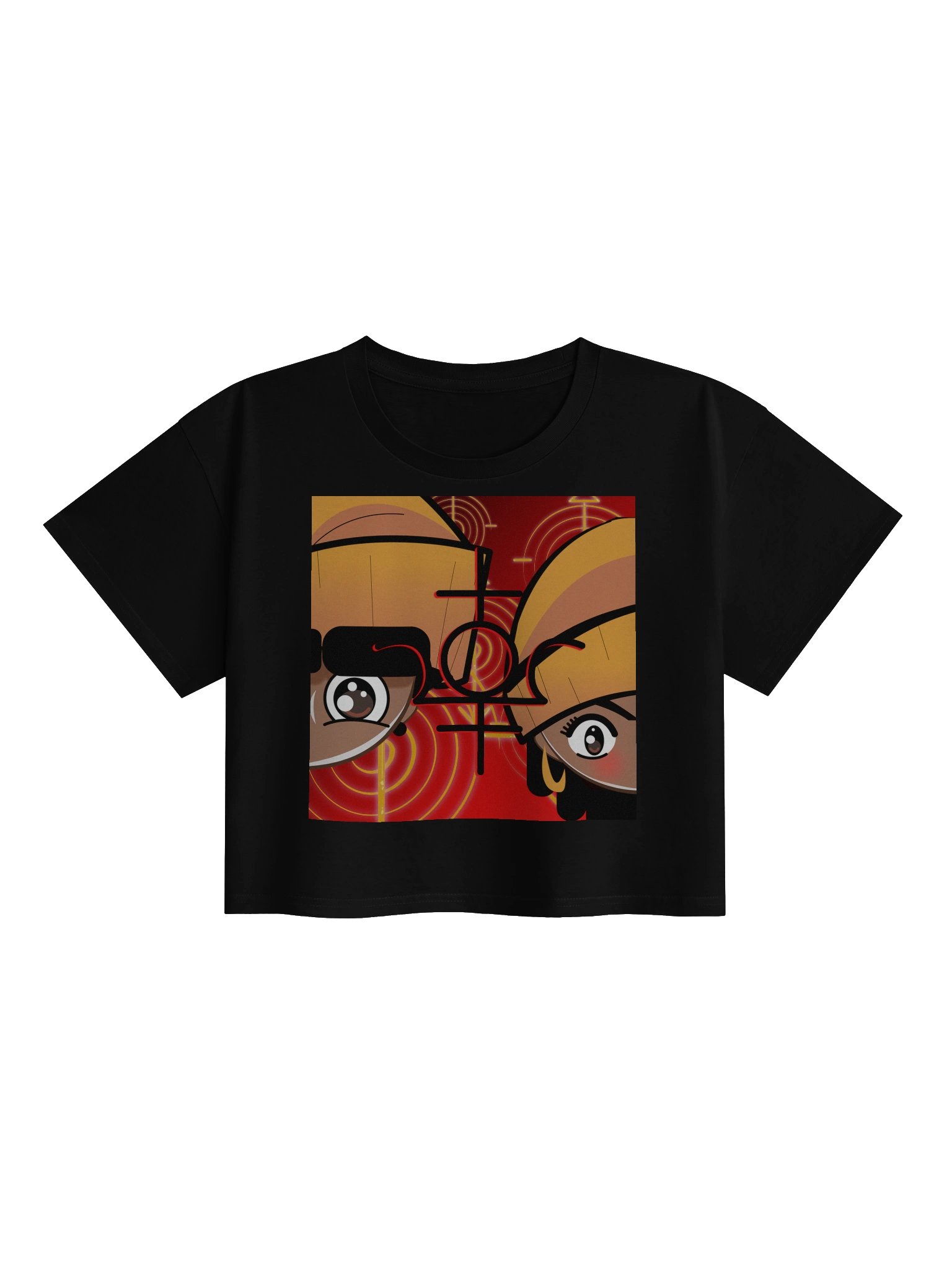 THOUGHT CRIMEZ FIRE ELEMENT CROP TOP product image (1)