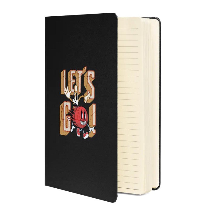 Lets Go Mascot Bowling Character Hardcover Notebook product image (2)