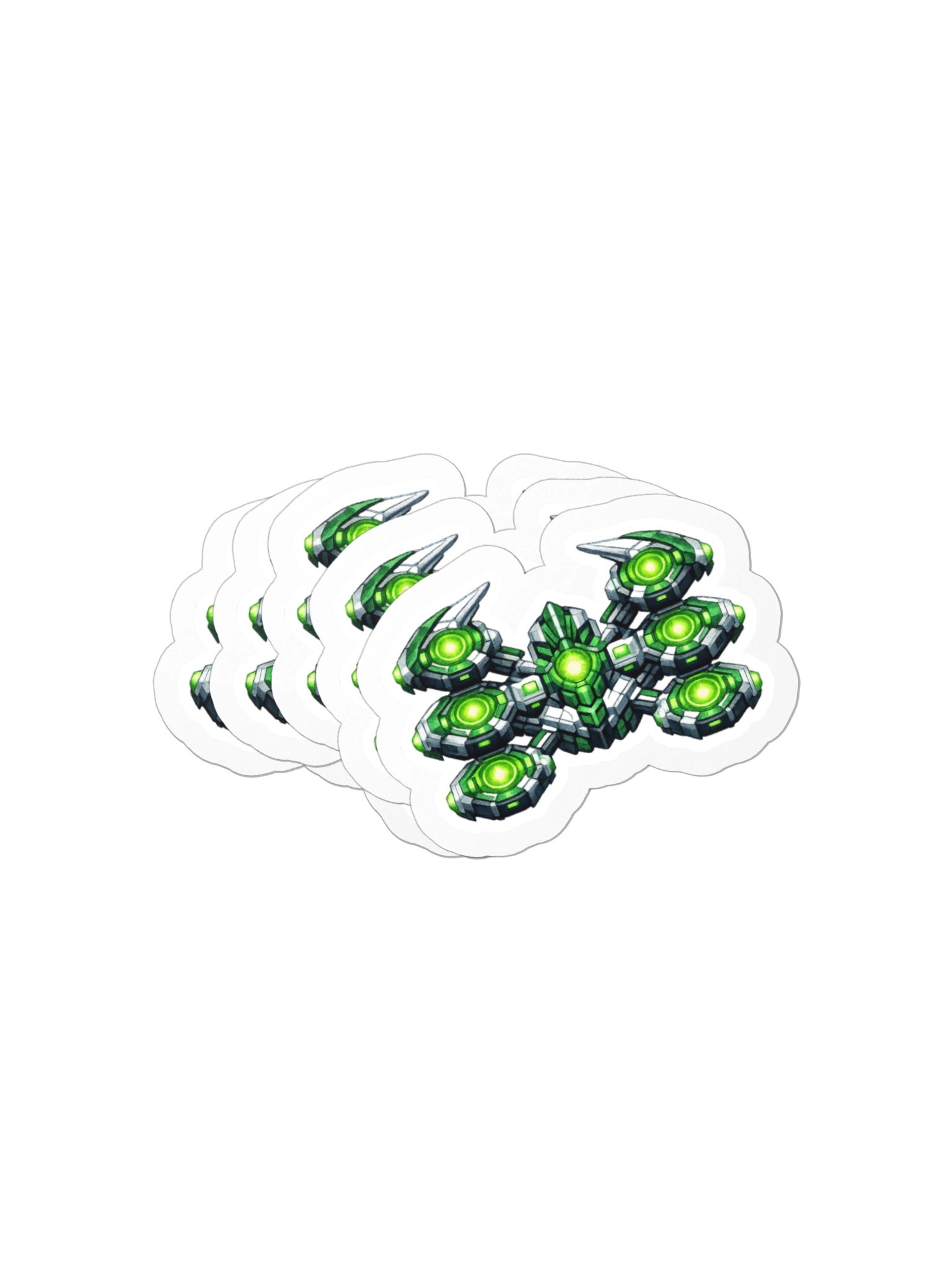 Sector Defense Jade Seraph Die-Cut Sticker product image (4)
