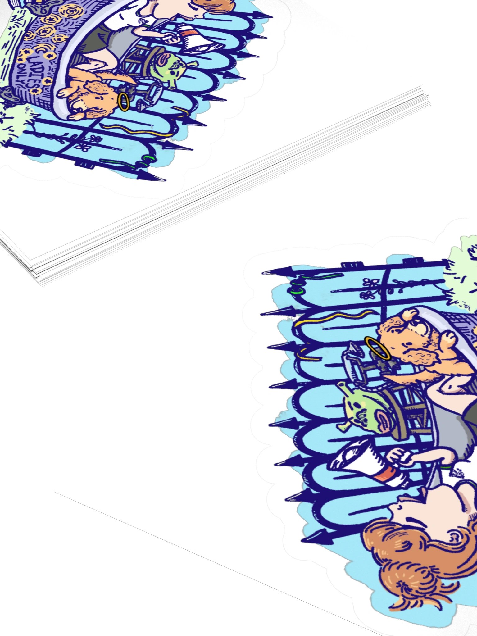 Ladies Only Sticker product image (4)