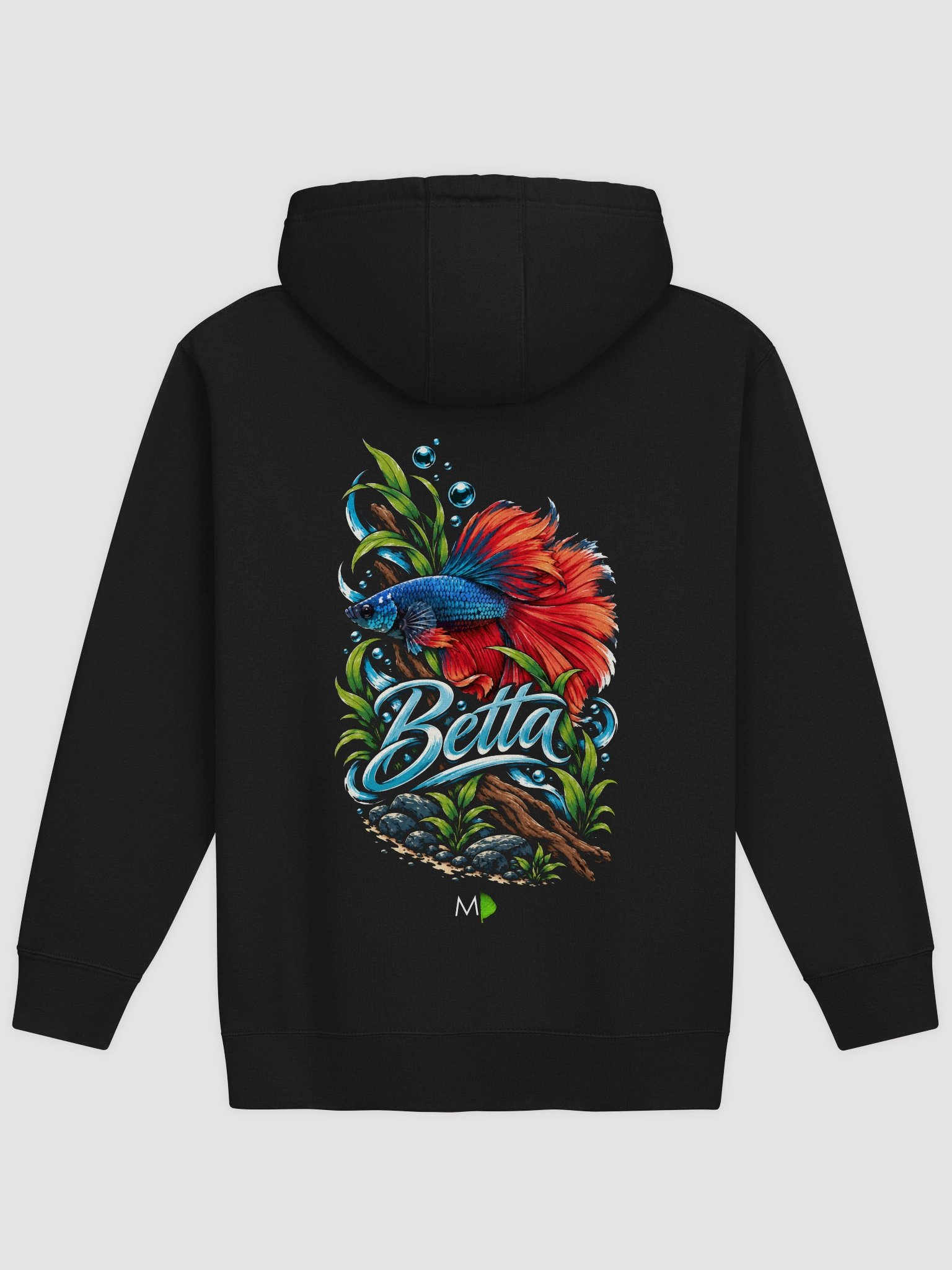 Freshwater Icons - Betta BACK PRINT Hoodie product image (1)