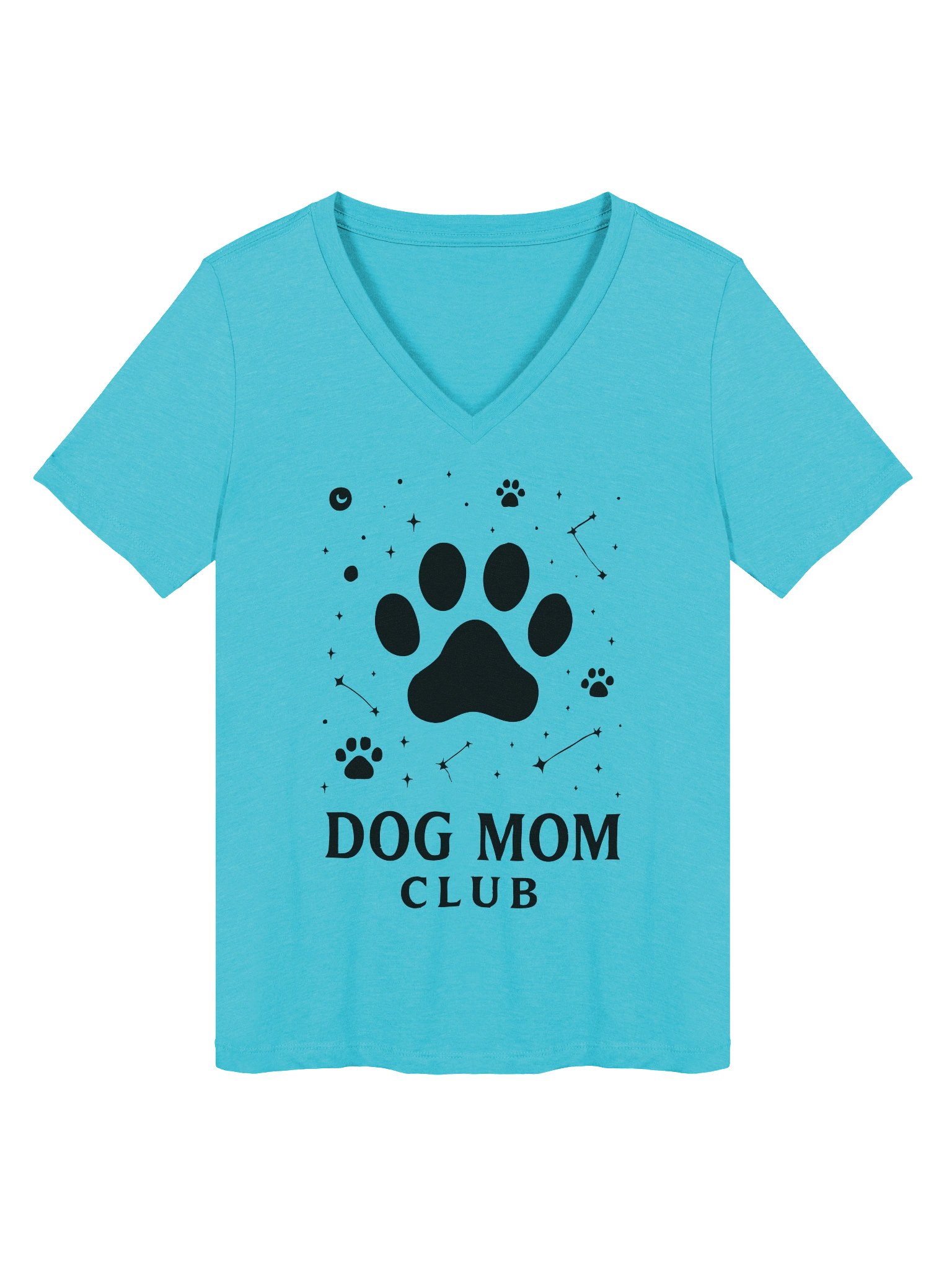 "Dog Mom Club: Stars Tee" product image (9)