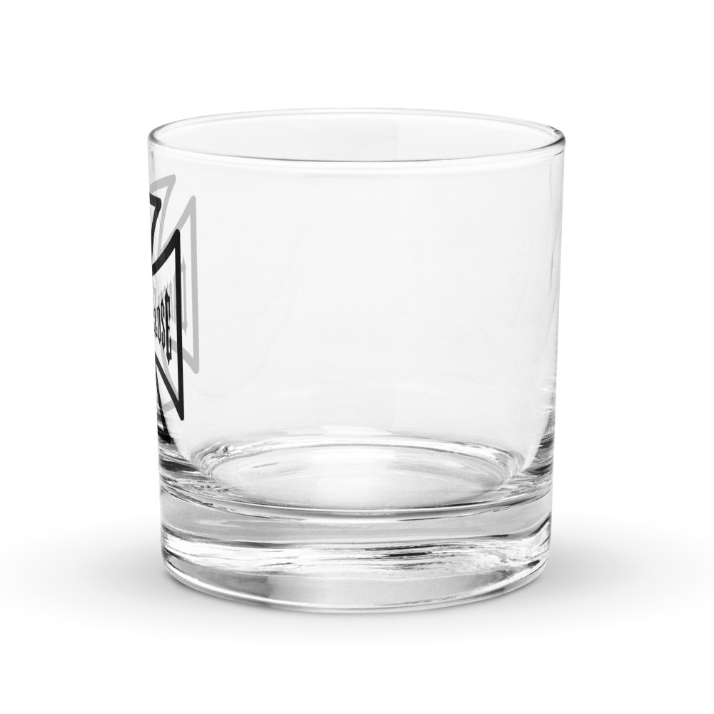 Danger Close Iron Cross Rocks Glass product image (2)
