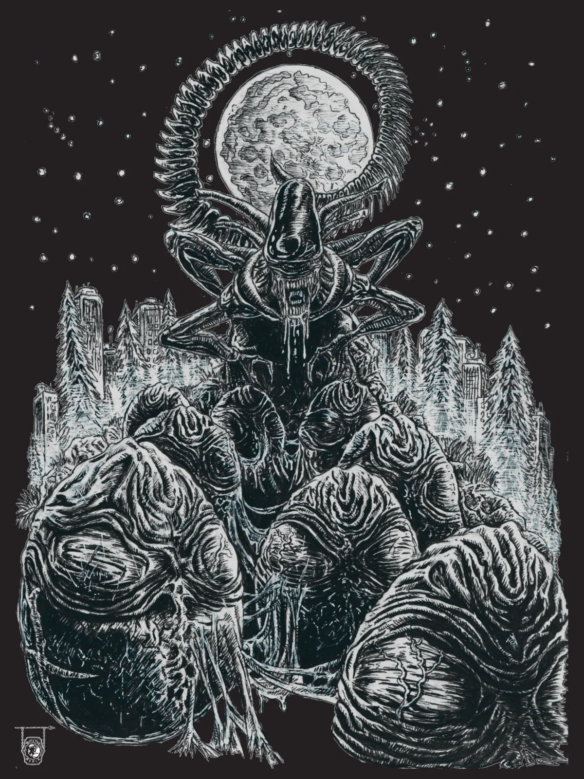 Dark Idols- Alien- Unisex Tee product image (9)