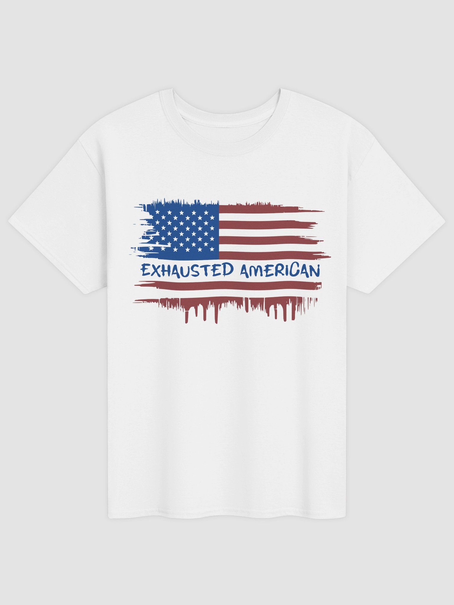 Exhausted American Tshirt product image (2)