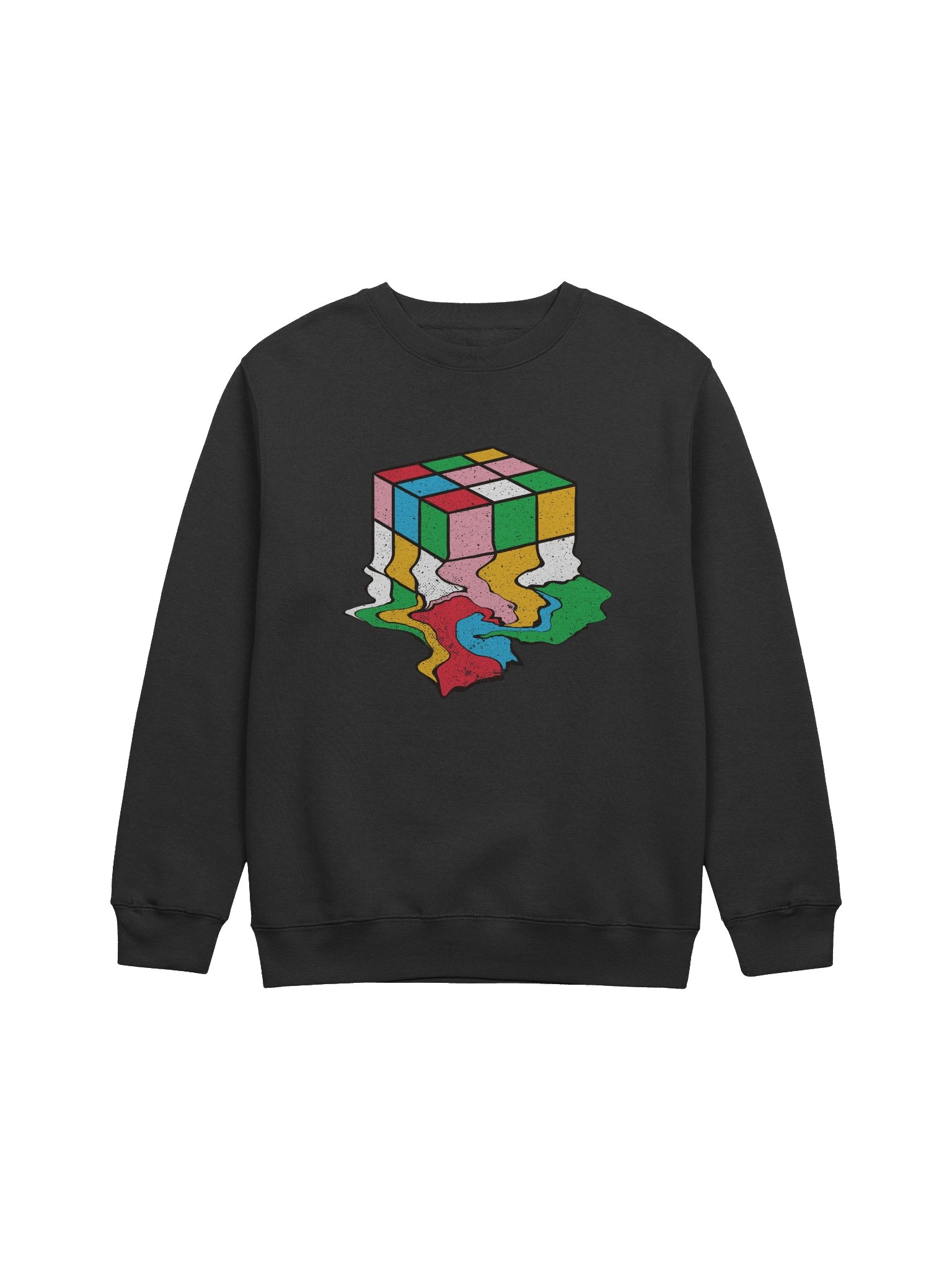 Melting Cube Drip Sweater product image (3)