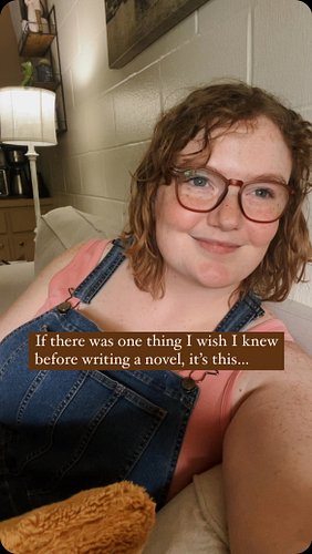 The one thing I wish I knew when I started writing a novel is that it’s never truly “done.”

You can write, rewrite, revise, ...
