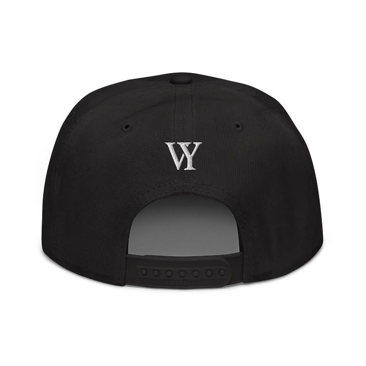 VY monogram Wool Blend Snapback BLACK product image (2)
