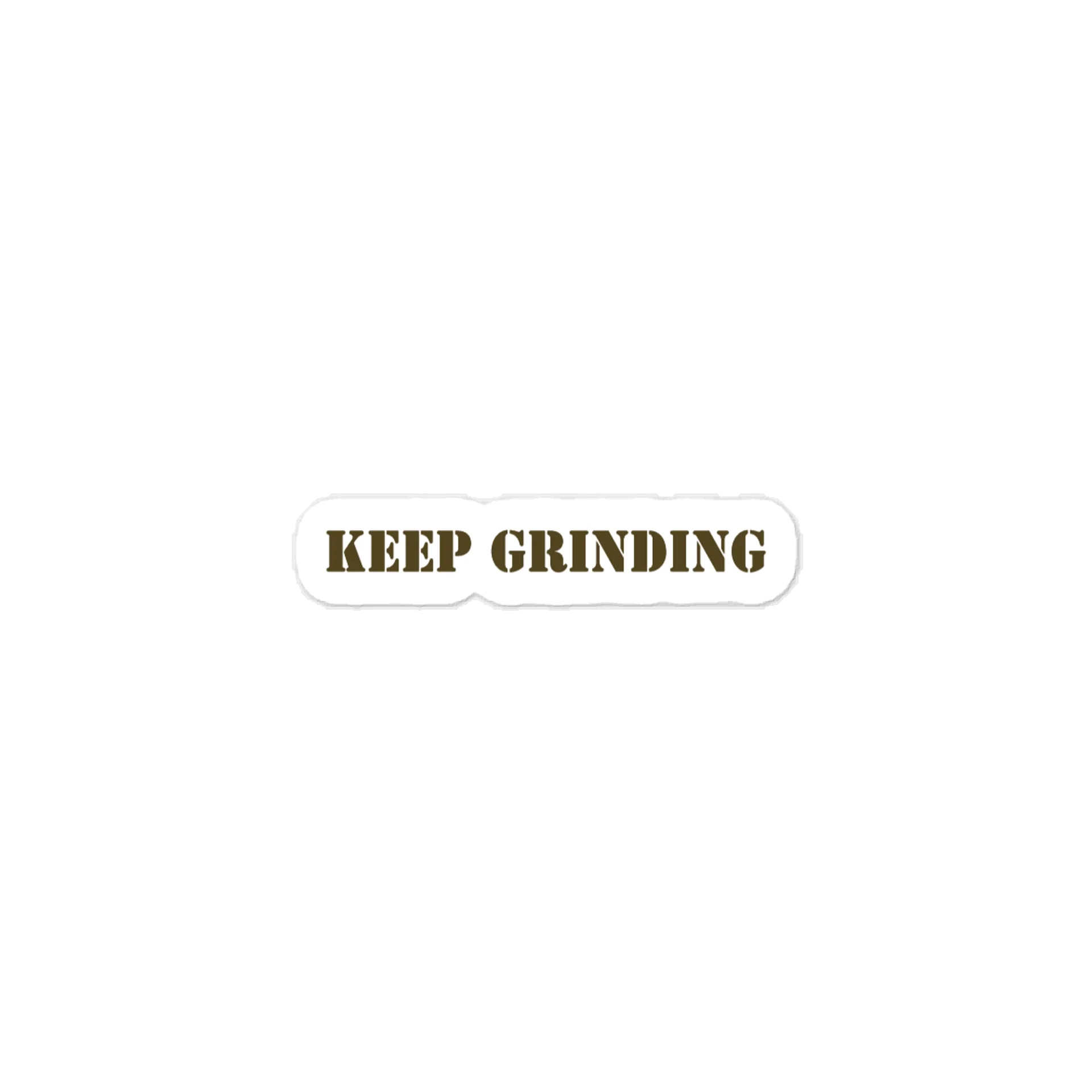 Keep Grinding Vinyl Decals product image (1)