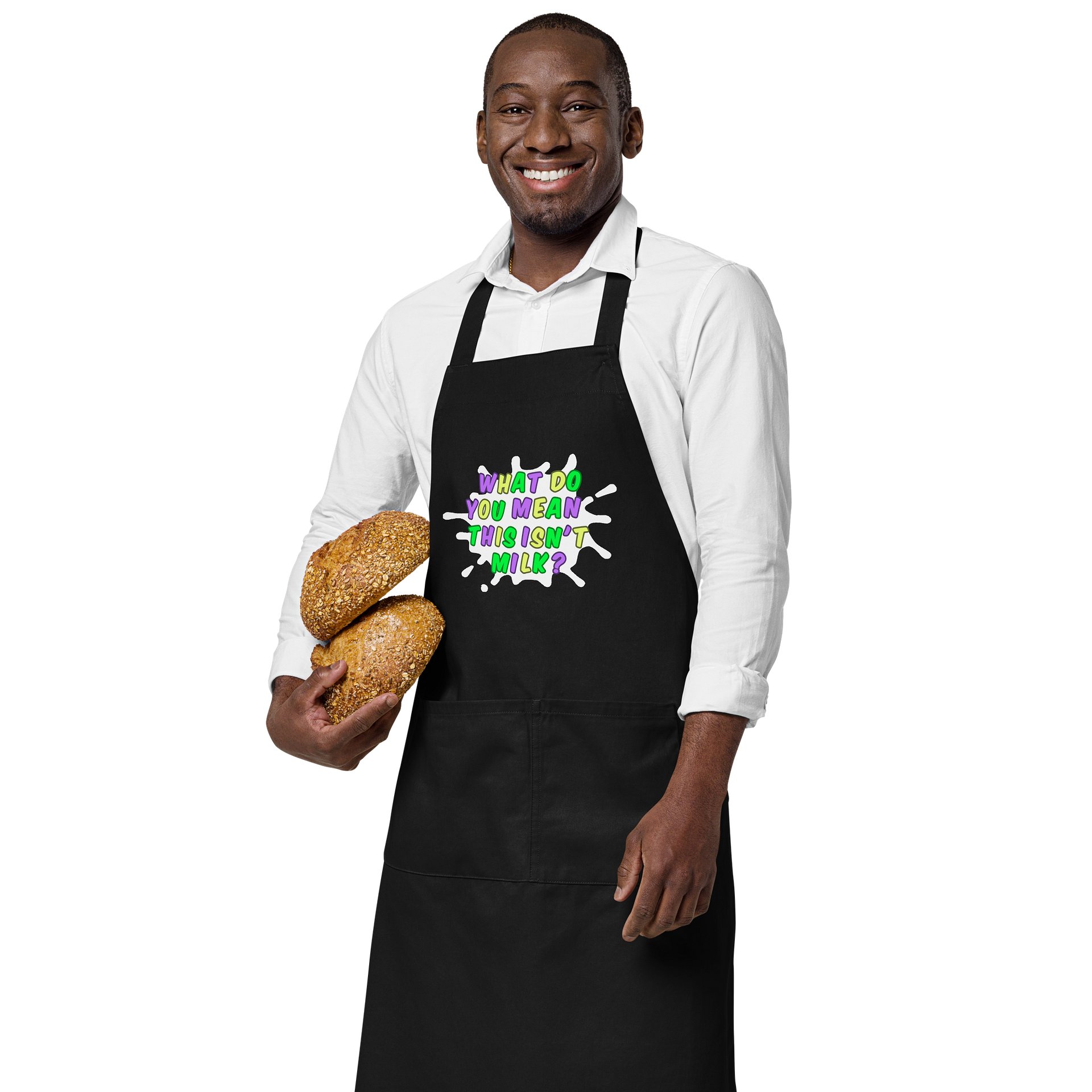 JizzyBits Apron (This Isn't Milk? Question version) product image (3)