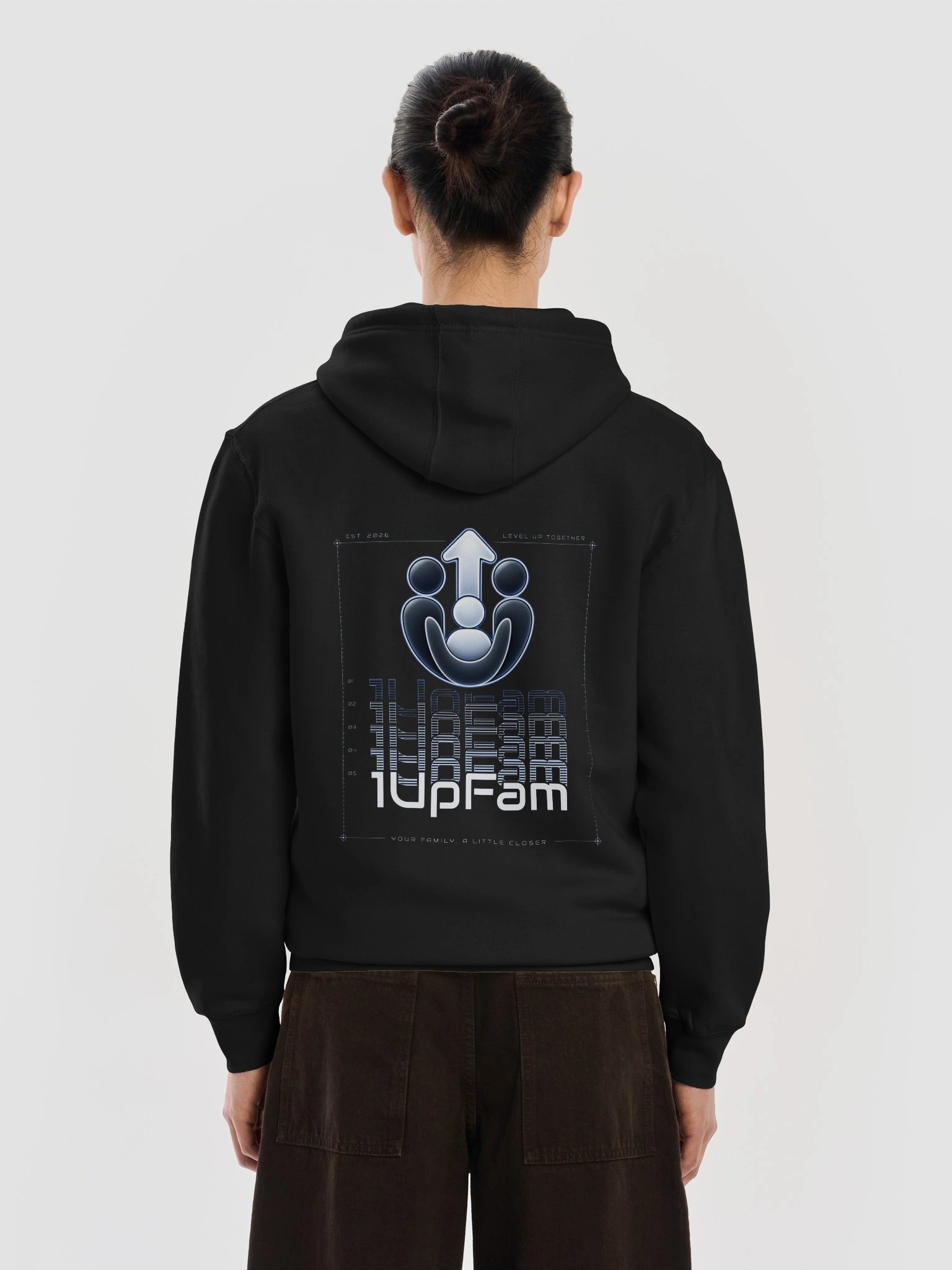 1UpFam Echo Stack Zip Hoodie product image (22)