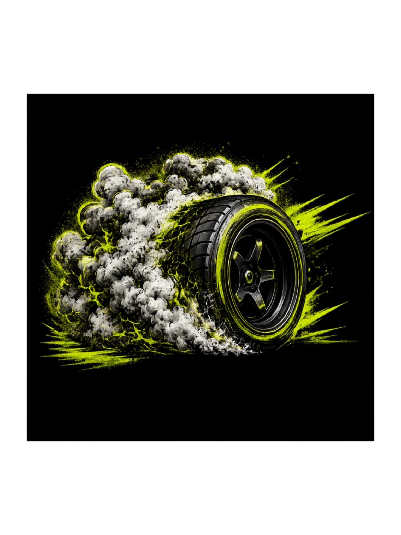 H&H Sticker, Tire Spinning. product image (1)