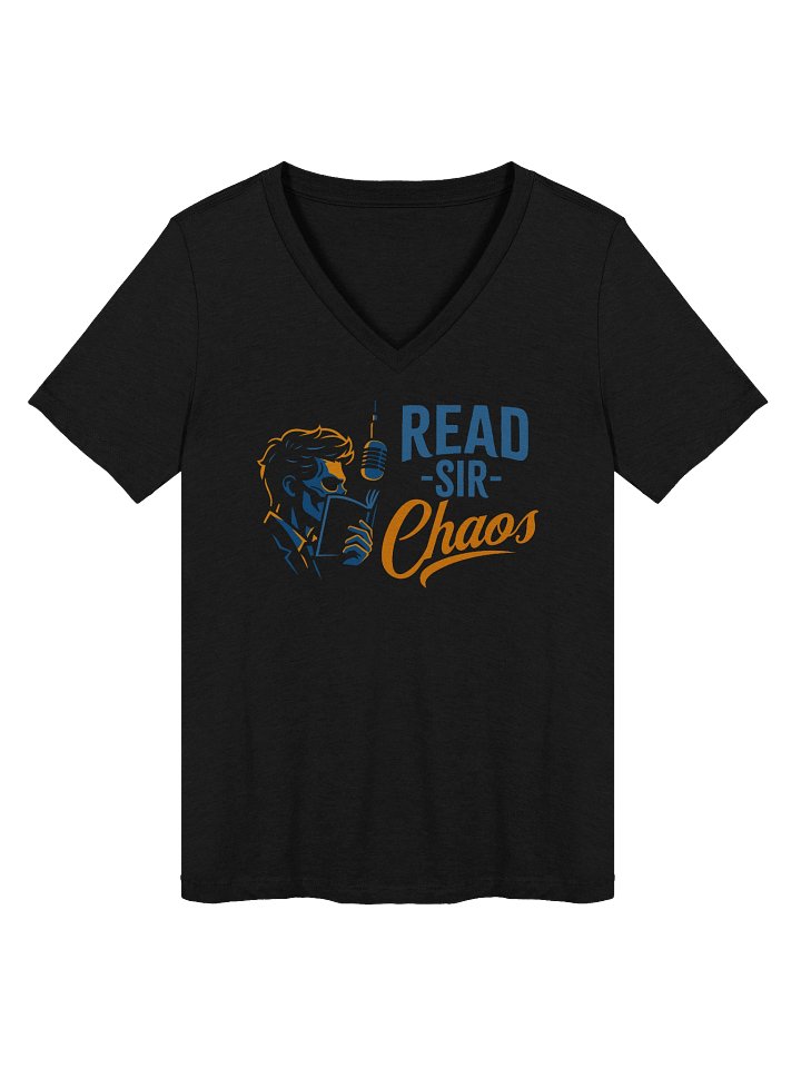 Read | Sir Chaos V-Neck T-shirt product image (1)