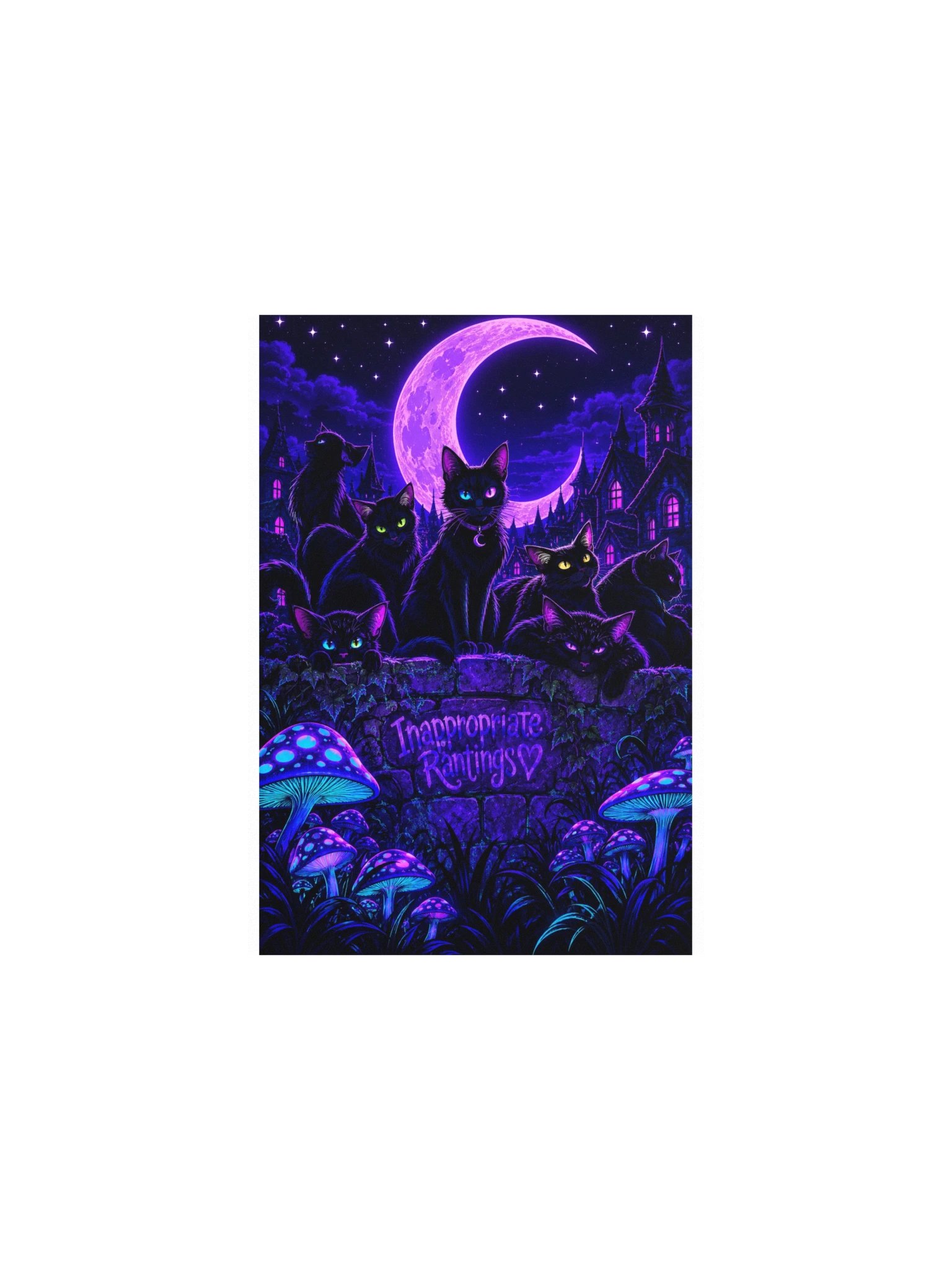 Black Cat's Glowing Garden product image (9)