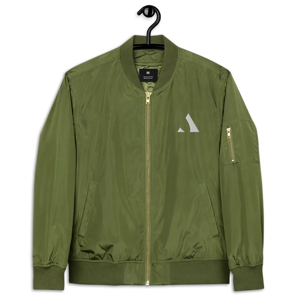 Minimalist Geometric Bomber Jacket product image (35)