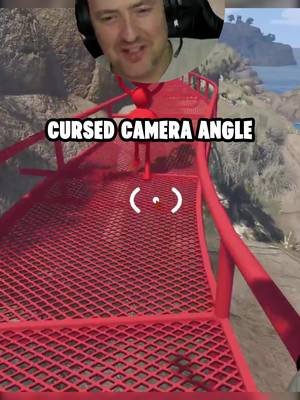 This camera angle should be illegal #awkward #funny #gaming #streamer #multiplayer
