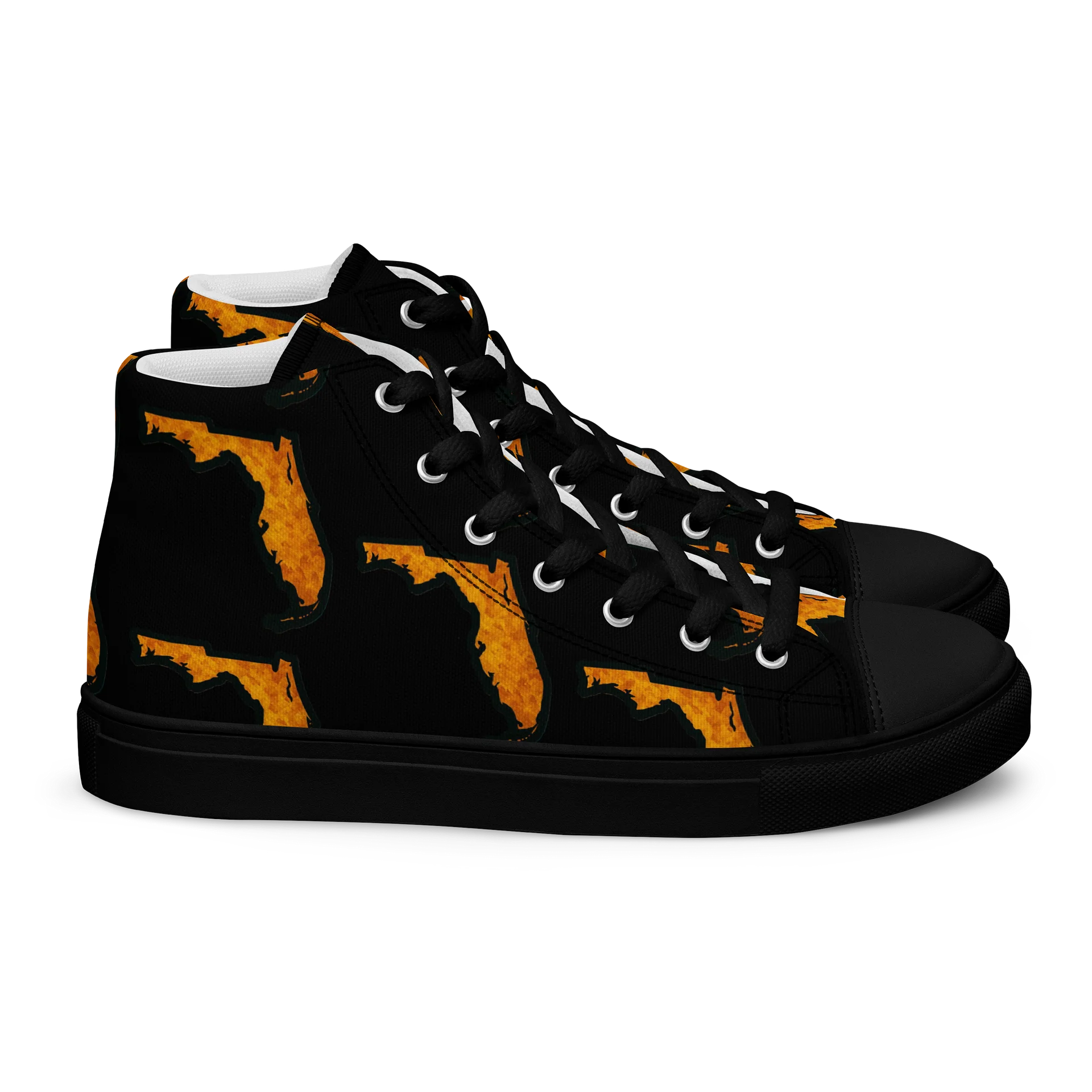 Florida Retro Grid Women's High Tops product image (2)