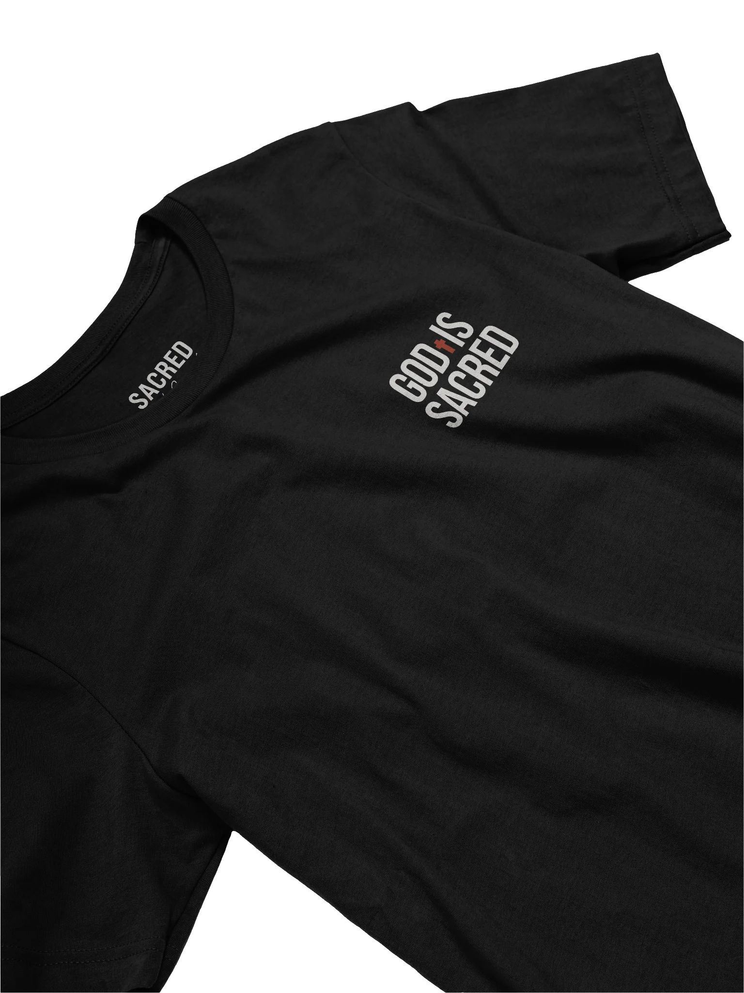 God Is Sacred — Essential Tee (Dark) product image (3)