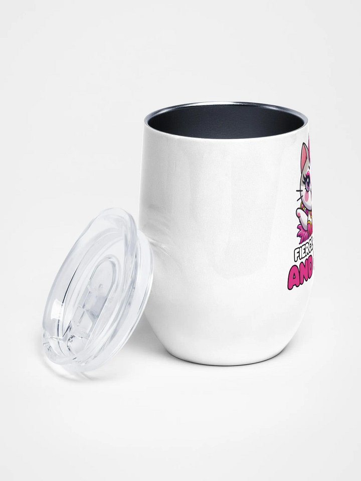 Fierce, Fabulous, and Feline 12oz/355ml Tumbler product image (2)