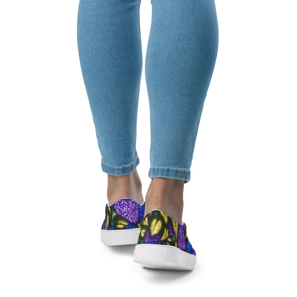 HYDRANGEAS women's slip-on canvas shoes product image (4)