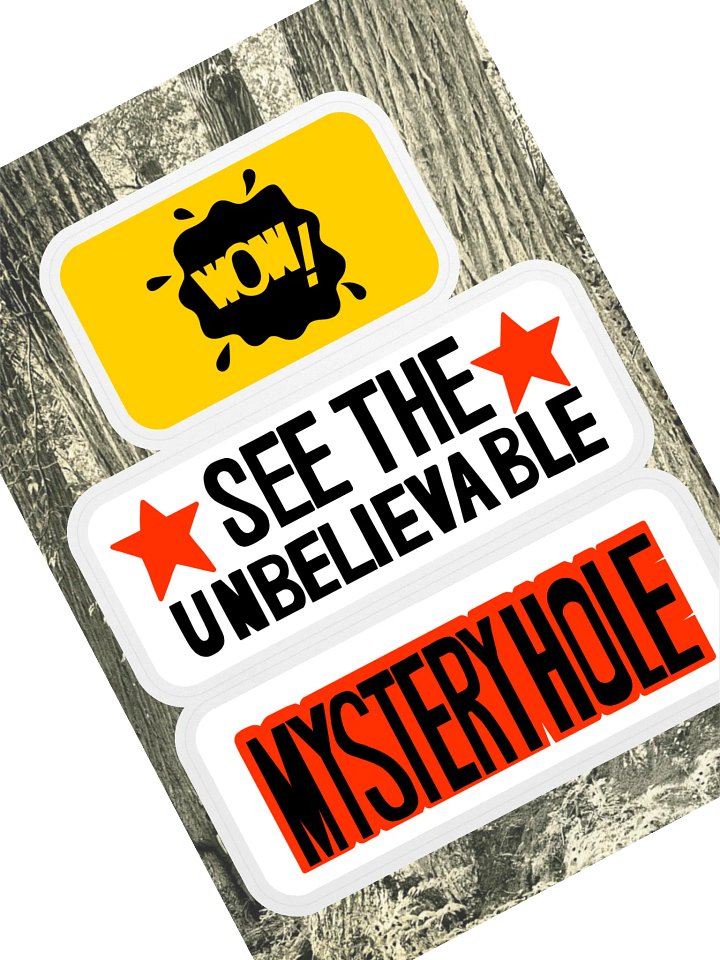 Wow! Mystery Hole sticker product image (1)