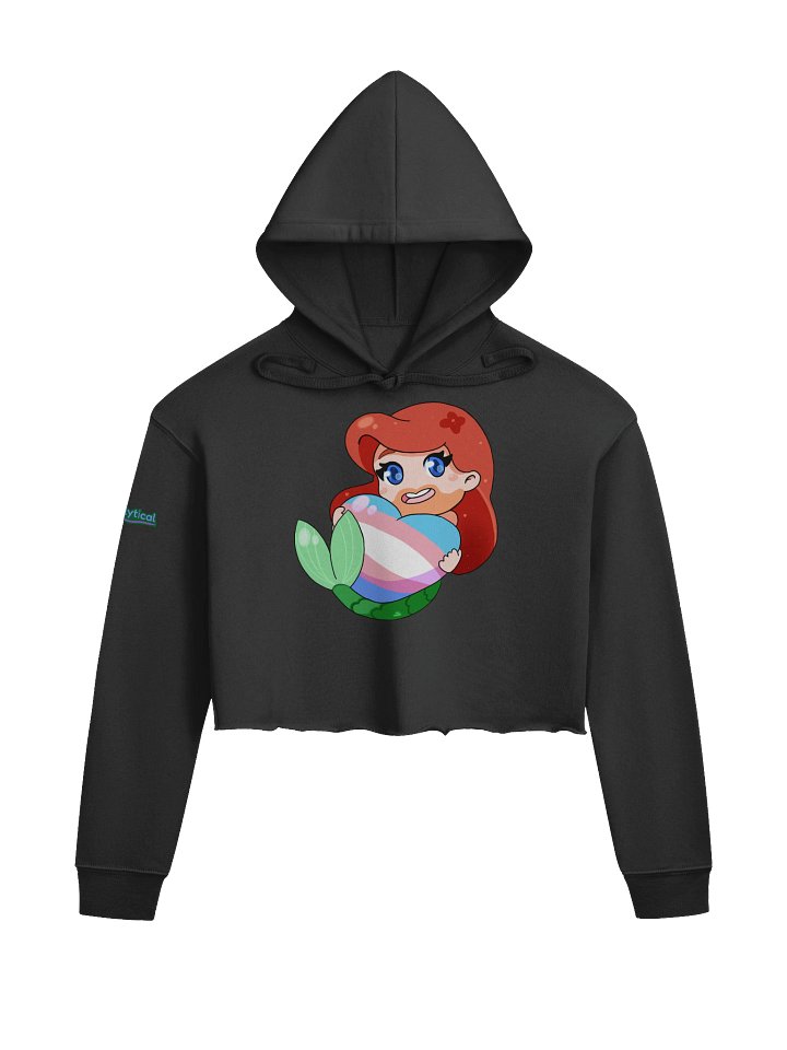 Samalytical Trans Mermaid Crop Hoodie product image (1)