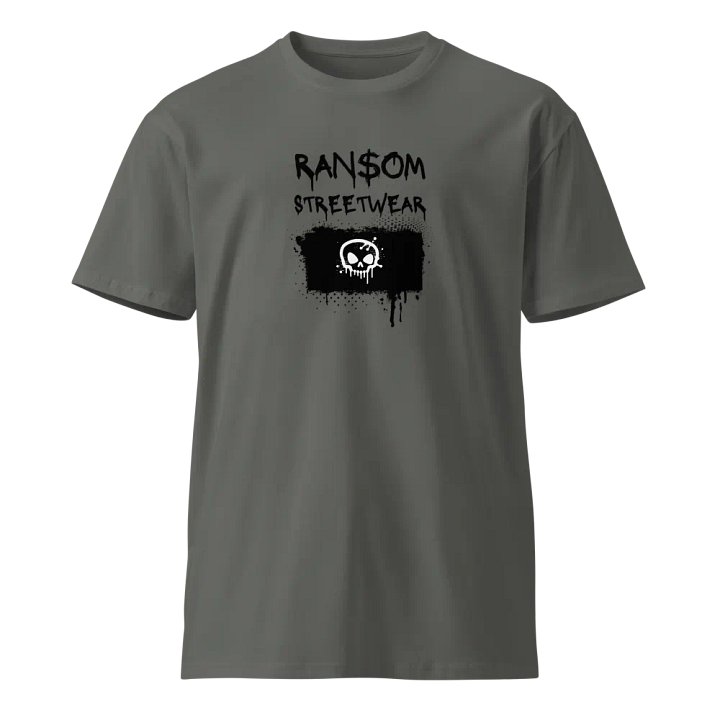 RAN$OM STREETWEAR Premium Skull Tee product image (1)
