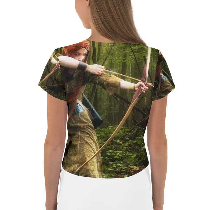 'Elven Stories - Rainhill' All-Over Crop Tee product image (2)