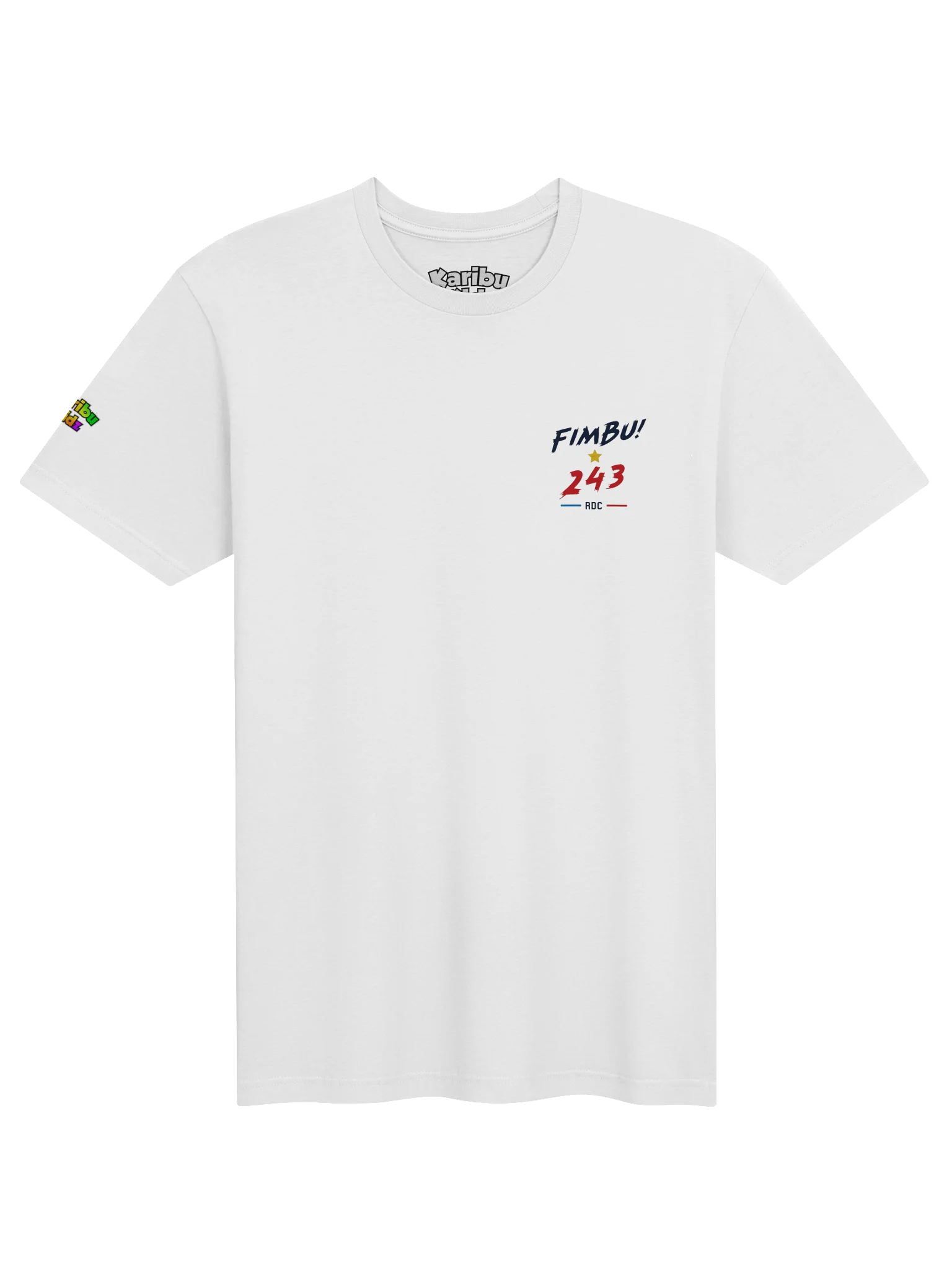 Les Léopards "Tobeta Bango" 243 Premium Tee – White Edition product image (1)