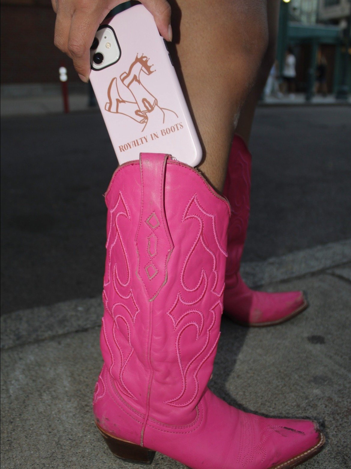 LDQ Pink iPhone Case product image (4)