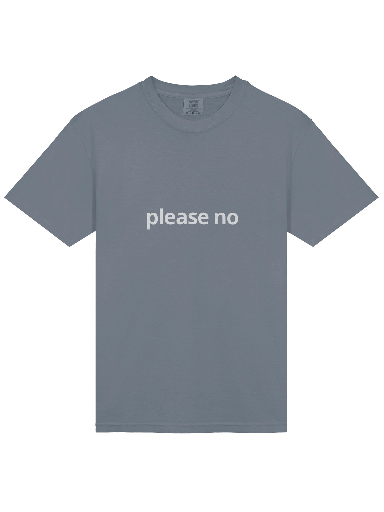 please no - tee product image (1)