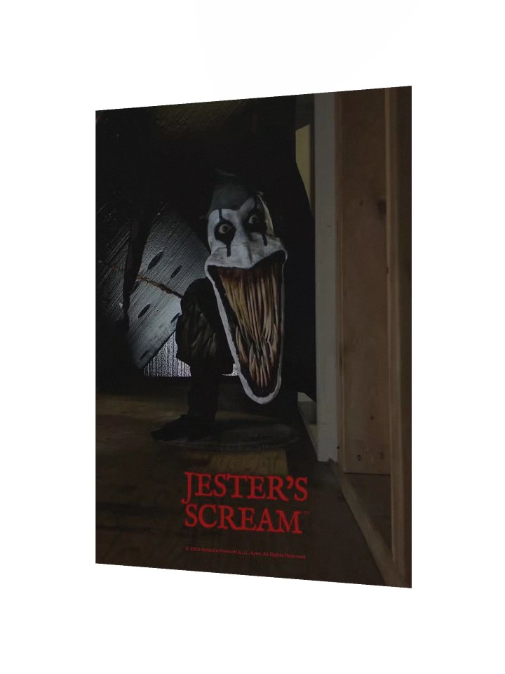 Jester's Scream™ Behind the Walls Poster product image (2)