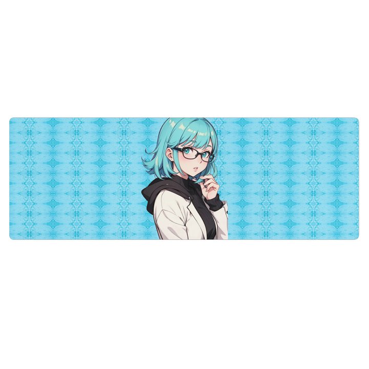 (Aqua WAIFU) K Yoga Mat product image (1)