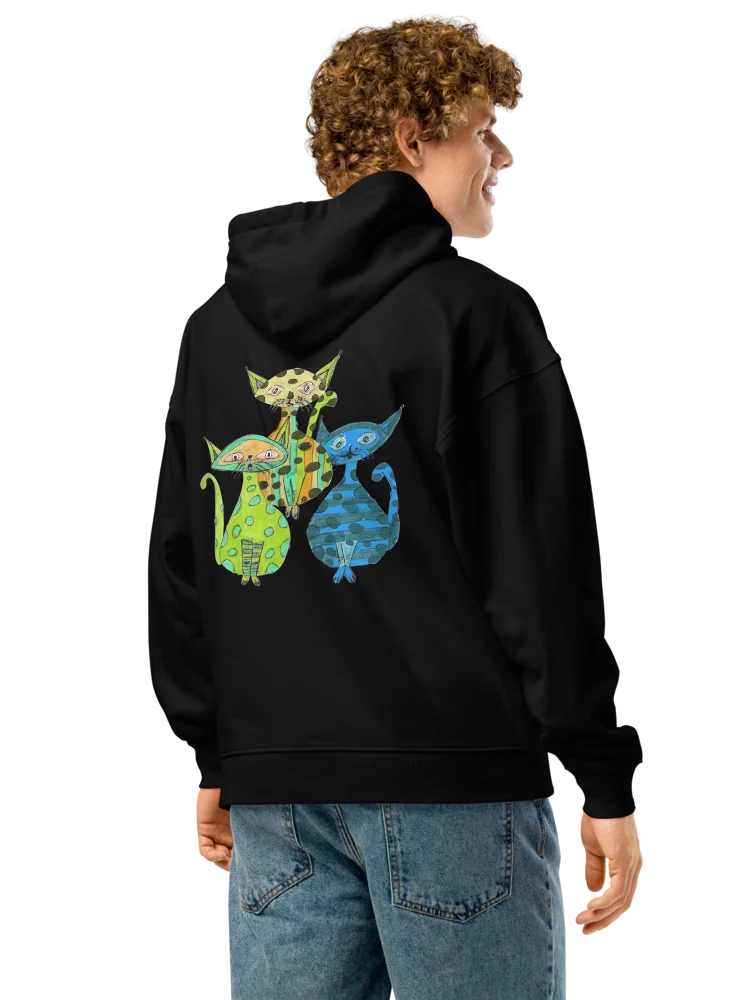 Cosmic Cats Unisex Hoodie product image (6)