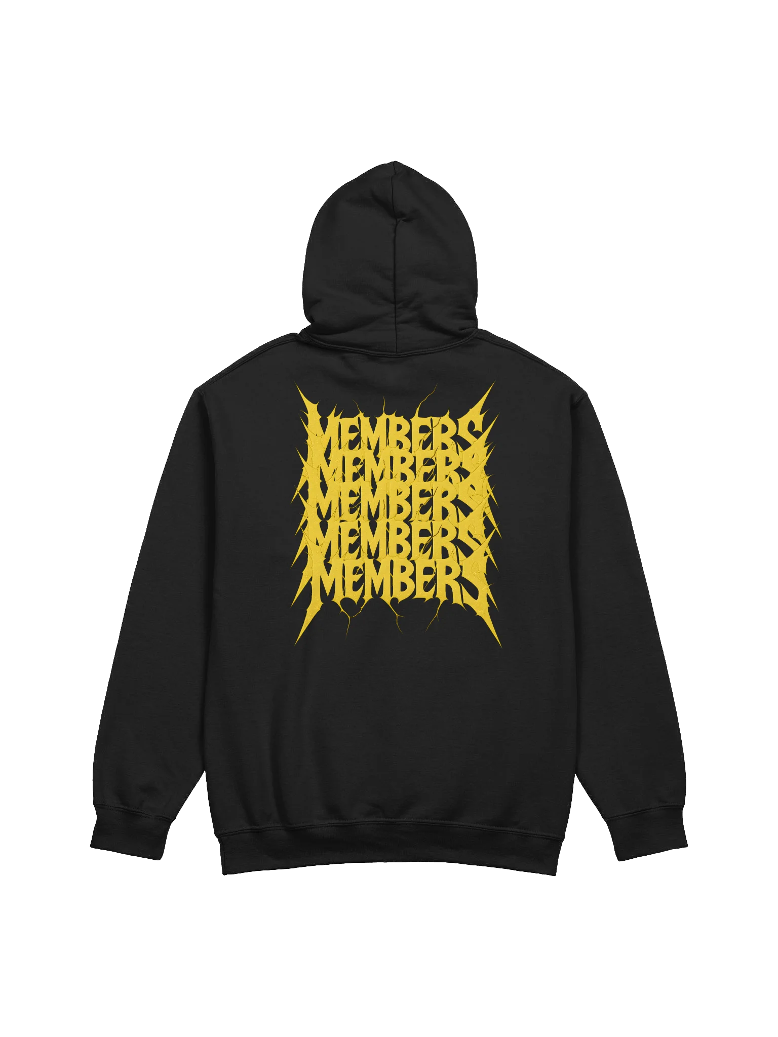 HOE MEMBERS HOODIE - BLACK product image (2)