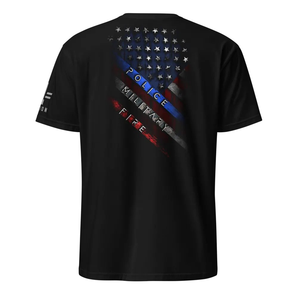 Police Military Fire American Flag product image (1)