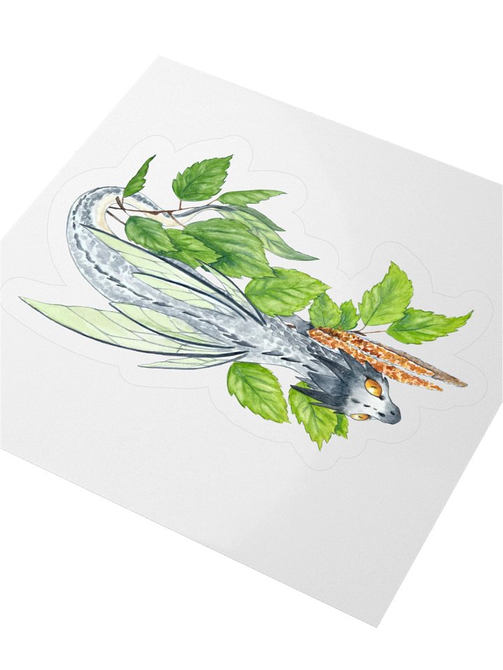 Birch Tree Dragon Sticker product image (2)