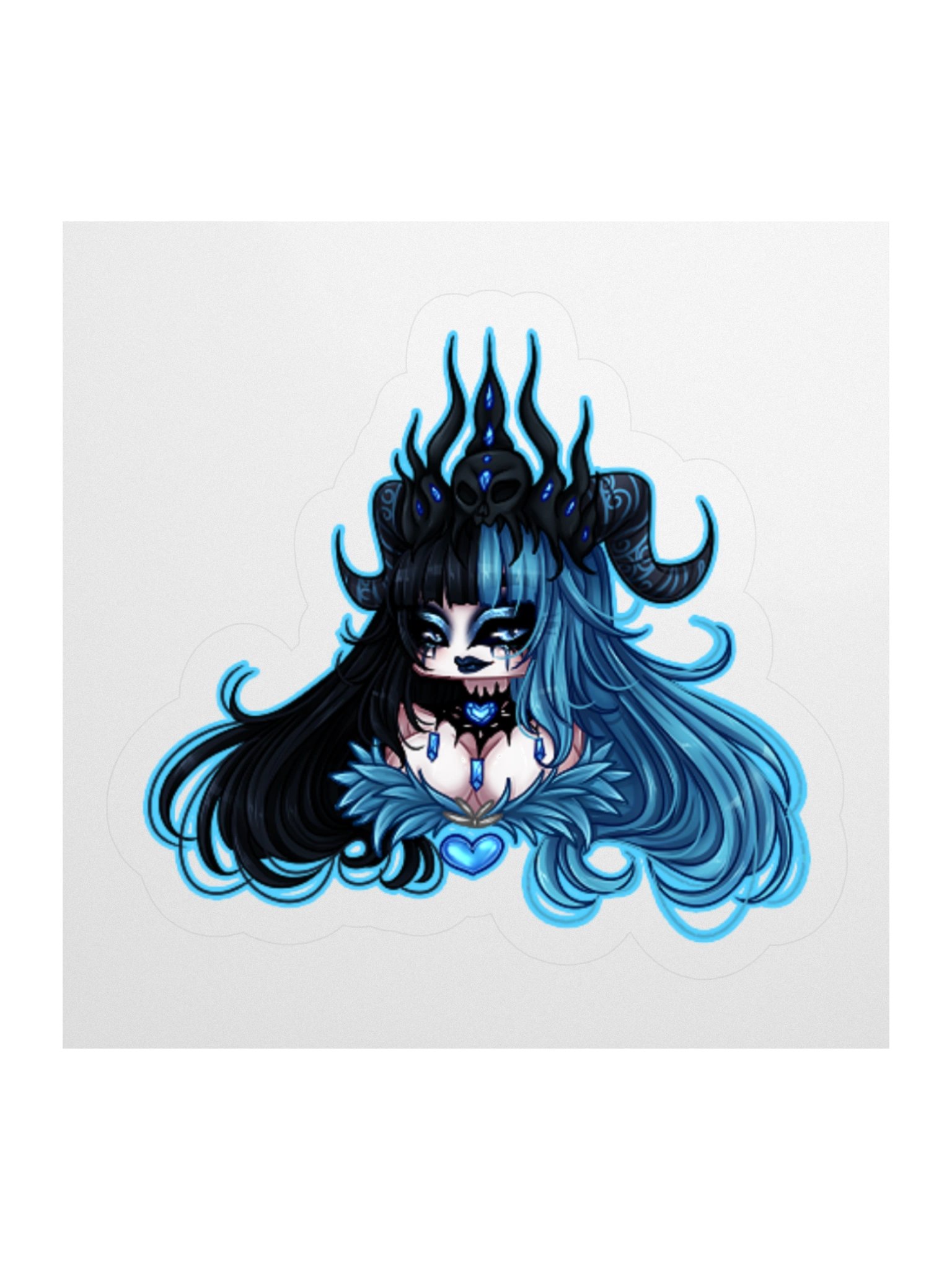 Siren’s Heartbeat Sticker product image (1)