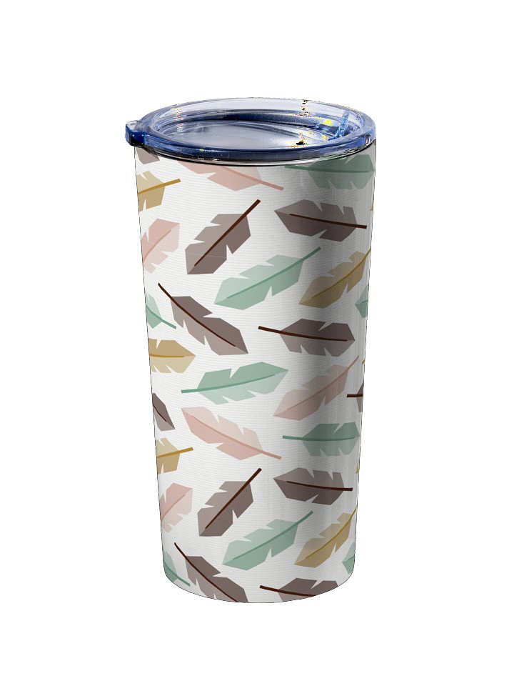 Mid-Century Modern Feathers 20oz Stainless Steel Tumbler product image (2)