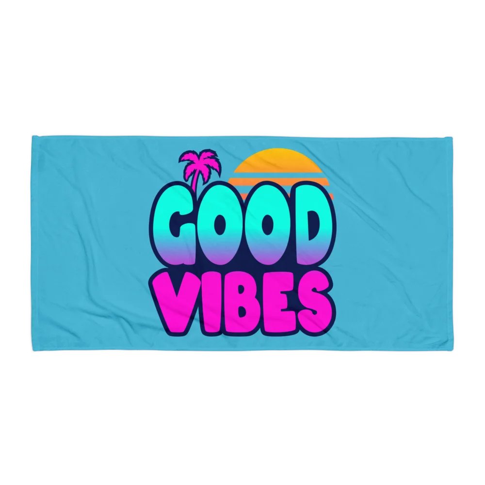 GOOD VIBES TOWEL product image (1)