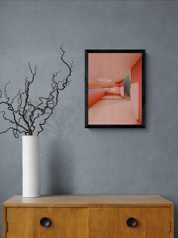 Architectural Landscape - Summer Pastel 01 12"x16" product image (1)