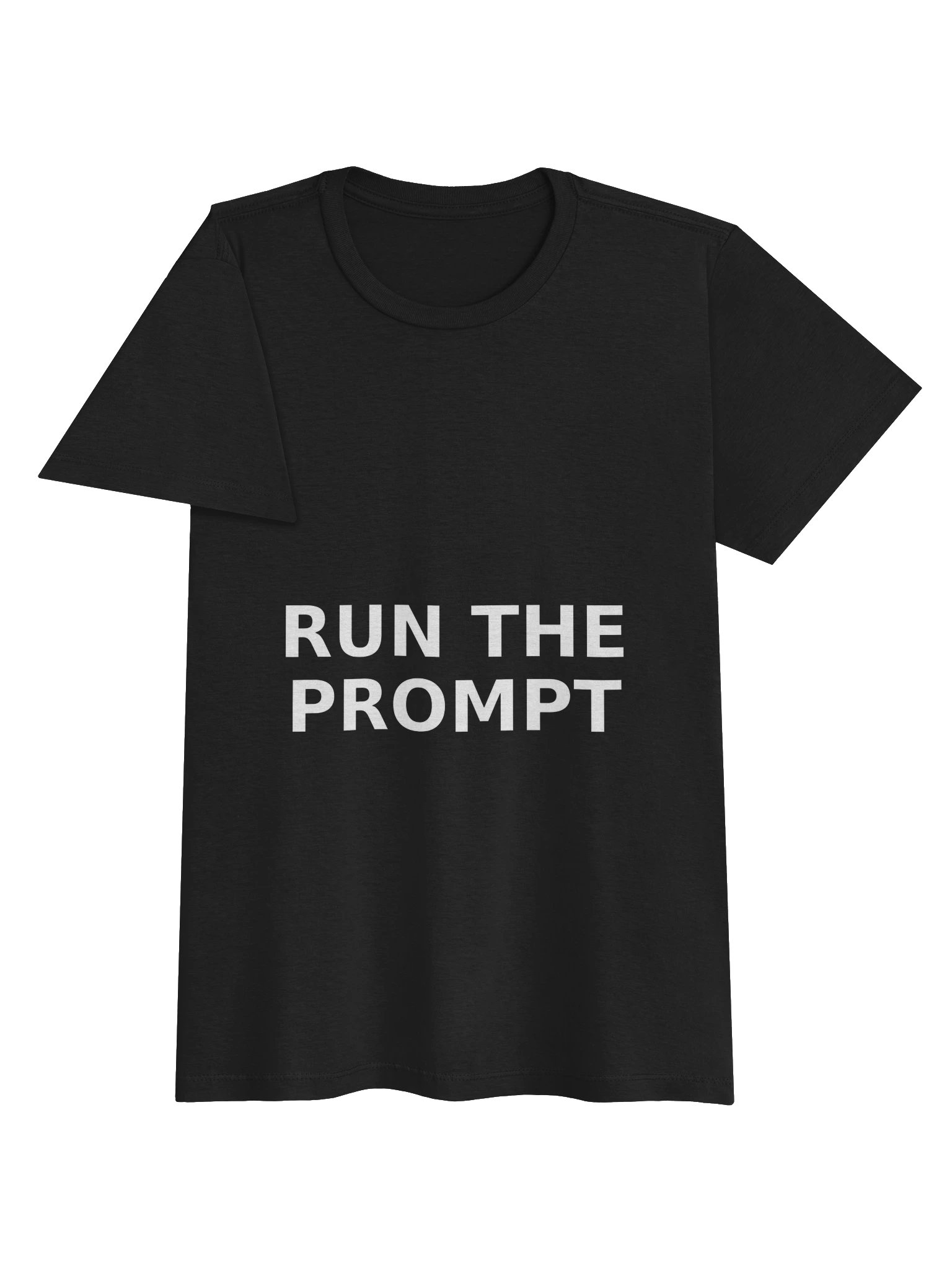 Run The Prompt Adult Tee product image (3)
