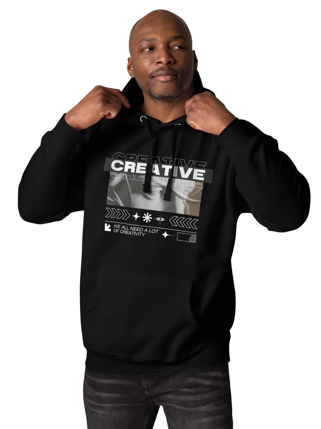 Creative Statue Interface Hoodie product image (3)