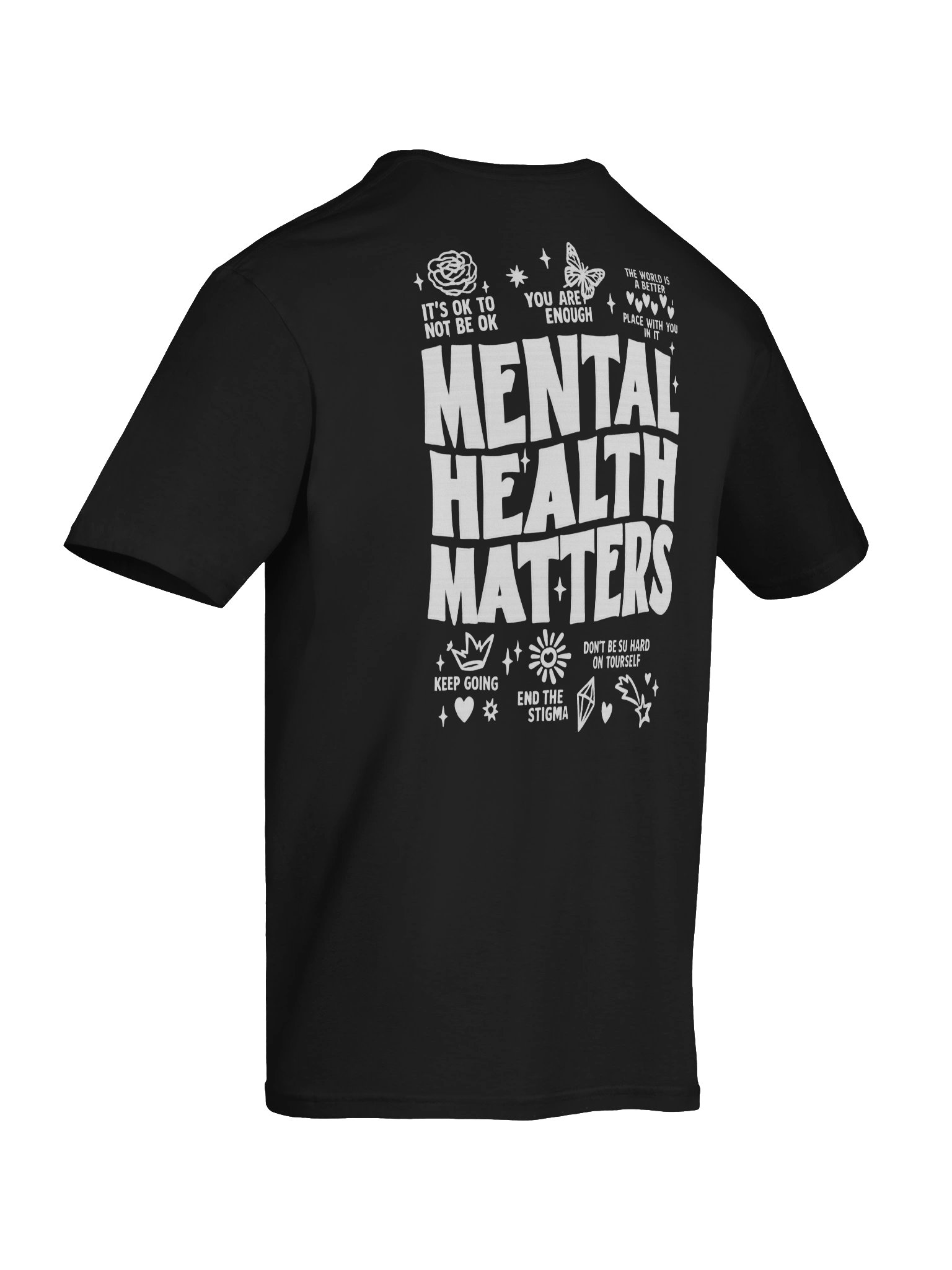 End The Stigma Mental Health Matters T-Shirt | The Rest Club Co. product image (10)