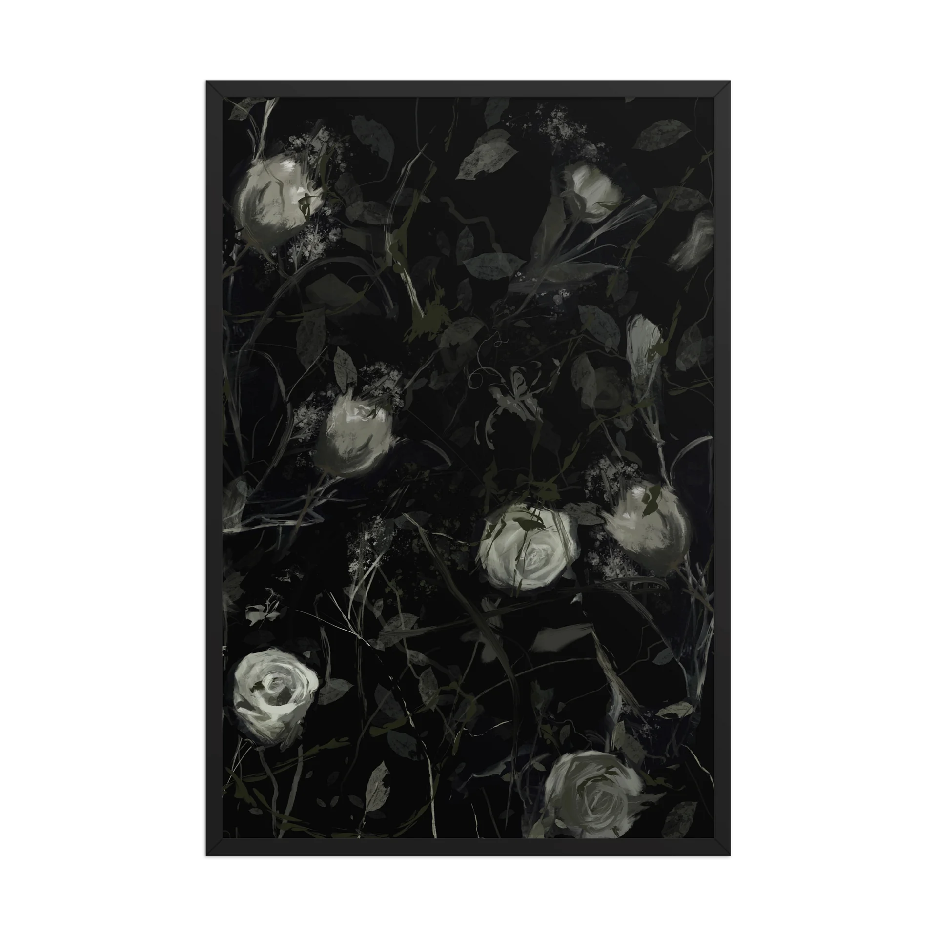 Floral moody paper frame product image (1)