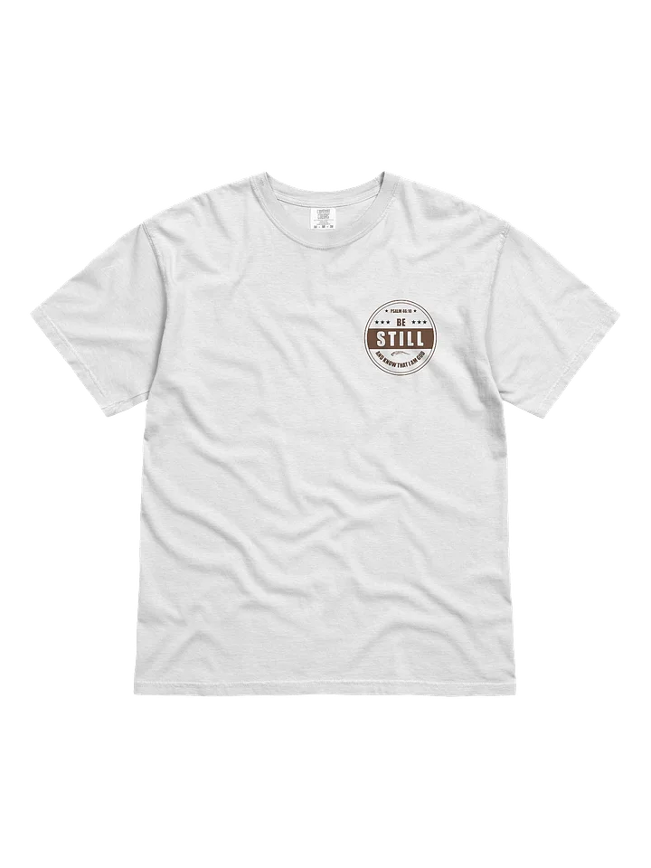 Be Still Emblem Comfort Tee product image (1)