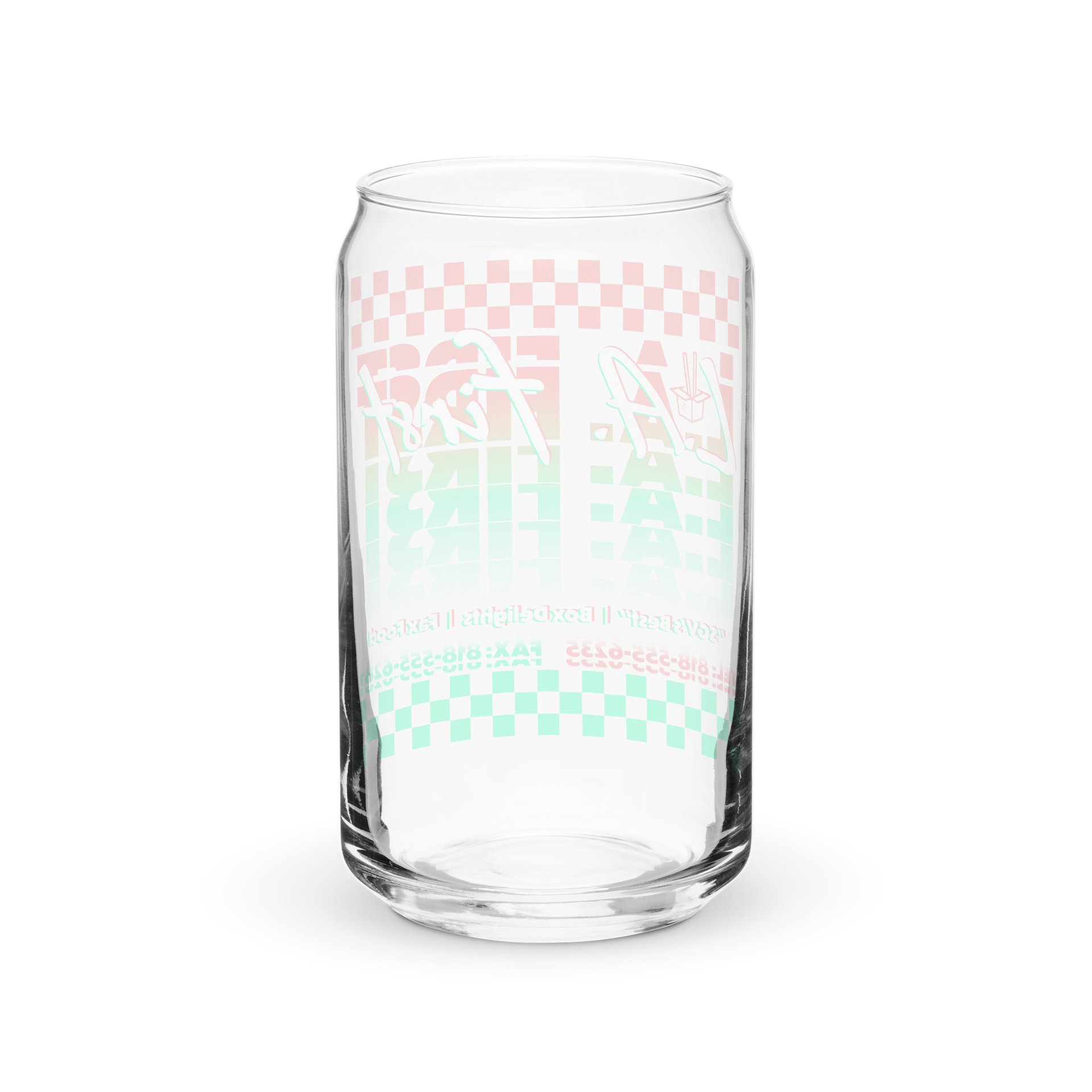 LA First (Crowded) Glass Mug product image (6)